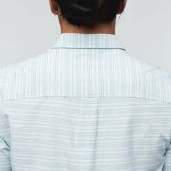 Cambio Button Up - Printed - Men's -Cotopaxi Shop CambioPrintButtonUpIceStripe d2