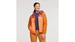 Cotopaxi Fuego Down Hooded Jacket - Women's -Cotopaxi Shop opplanet cotopaxi fuego down hooded jacket womens mezcal nectar small fdj s23 mzntr w s av 1